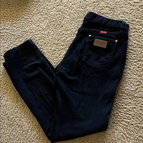 Black Wrangler Jeans - Picture 1 of 4